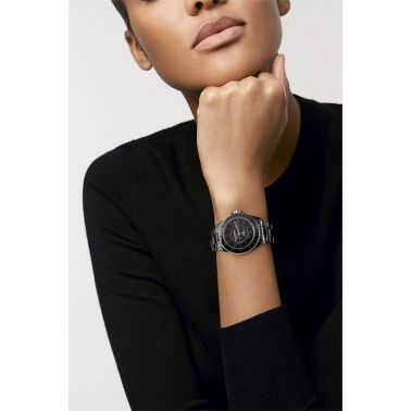 Montre CHANEL J12 Phantom bracelet céramique haute résistance noire 38 mm