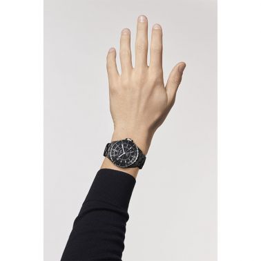 Montre CHANEL J12 GMT cadran noir bracelet céramique haute résistance noire mate 41 mm
