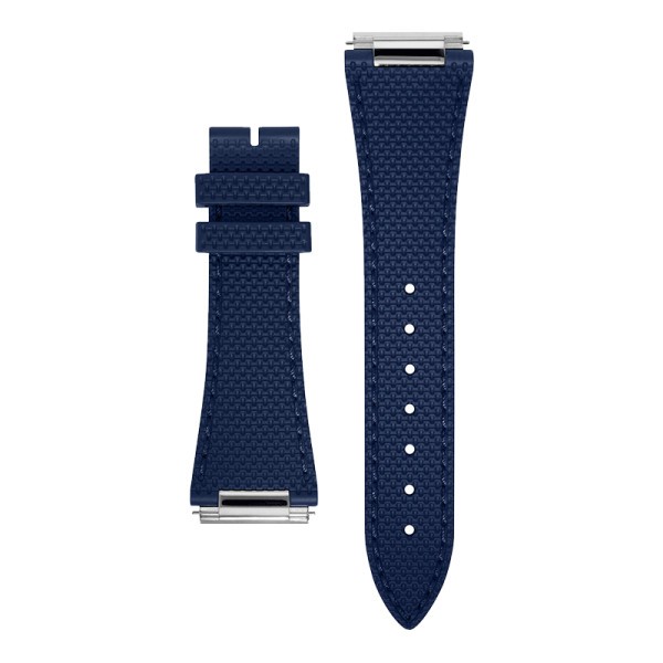 Montre Frédérique Constant Highlife automatique cœur battant cadran bleu bracelet acier 41 mm