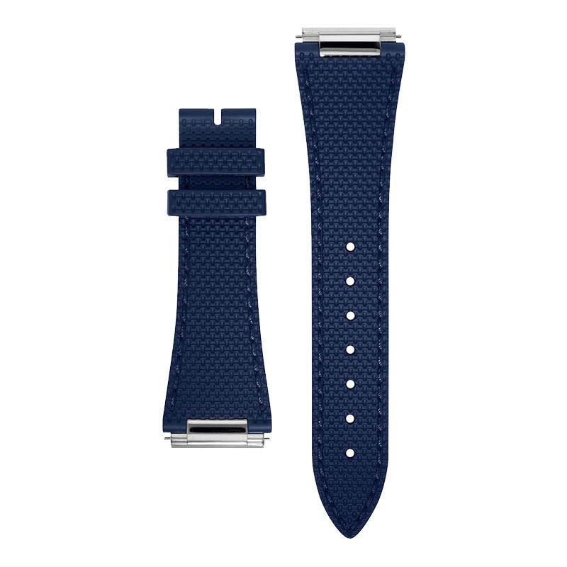 Montre Frédérique Constant Highlife automatique cœur battant cadran bleu bracelet acier 41 mm