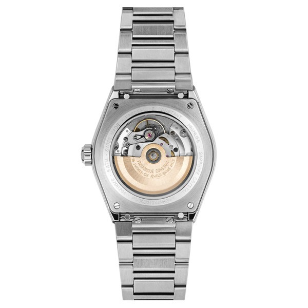 Montre Frédérique Constant Highlife COSC cadran bleu bracelet acier 41 mm FC-303N4NH6B