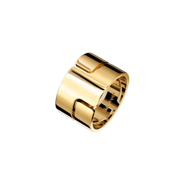 Ring Dinh Van Seventies large model in yellow gold