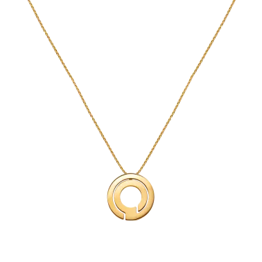 Collier Dinh Van Seventies petit modèle en or jaune