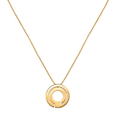 Collier Dinh Van Seventies petit modèle en or jaune