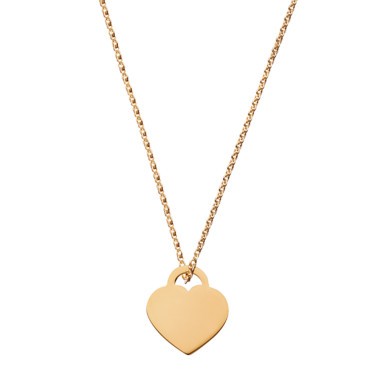 Pendentif Dinh Van Cœur en or jaune