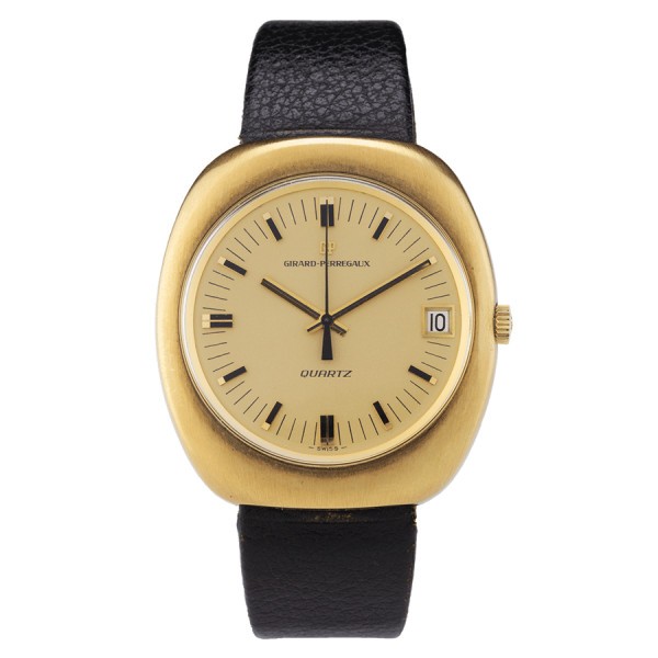 Girard-Perregaux quartz watch 38x43 mm 1970s