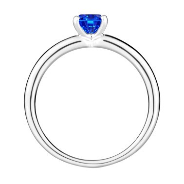 Solitaire Lepage Evidence en or blanc diamant brillant 0,30 carat