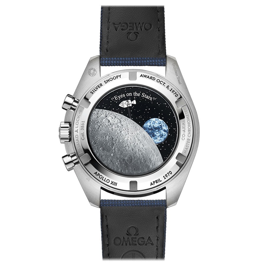 Omega Speedmaster Moonwatch Silver Snoopy Award 42 mm