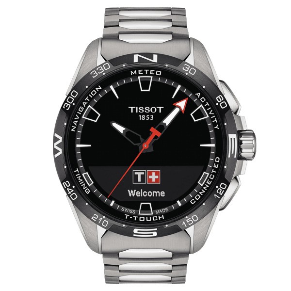 Montre Tissot T-Touch Connect Solar titane bracelet titane 47,5 mm T121.420.44.051.00