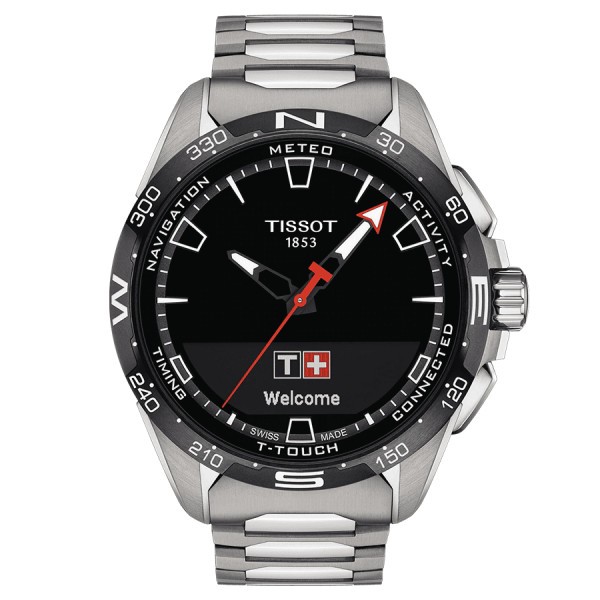 Tissot T-Touch Connect Solar titanium watch titanium bracelet 47,5 mm