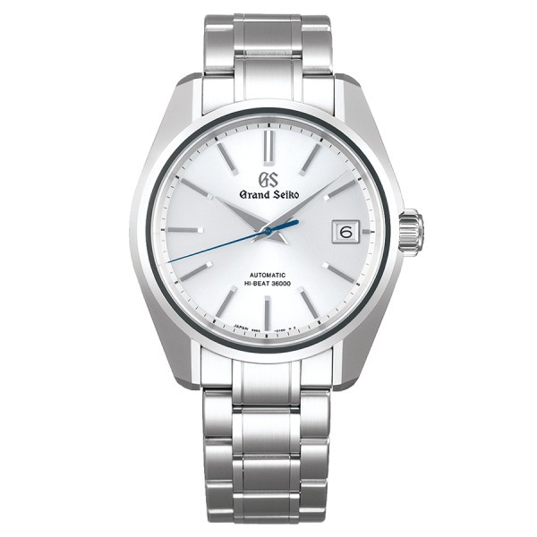 Grand Seiko Heritage automatic watch white dial steel bracelet 40 mm