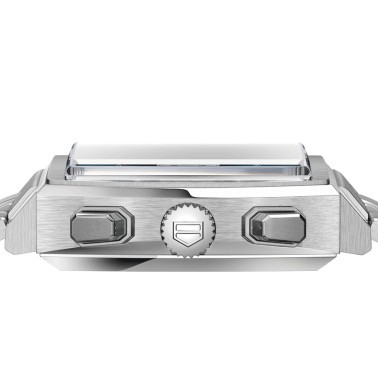 Montre TAG Heuer Monaco Calibre HEUER 02 cadran bleu bracelet acier 39 mm CBL2111.BA0644