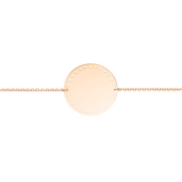 Bracelet Lepage Colette Cotillon en or rose