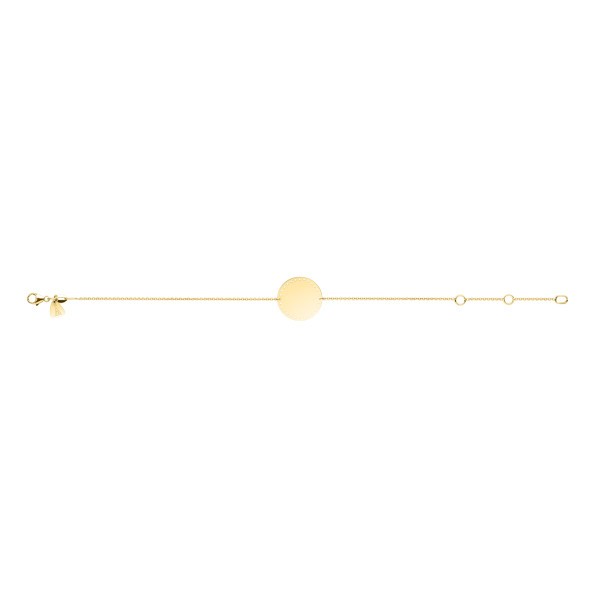 Bracelet Lepage Colette Cotillon en or jaune