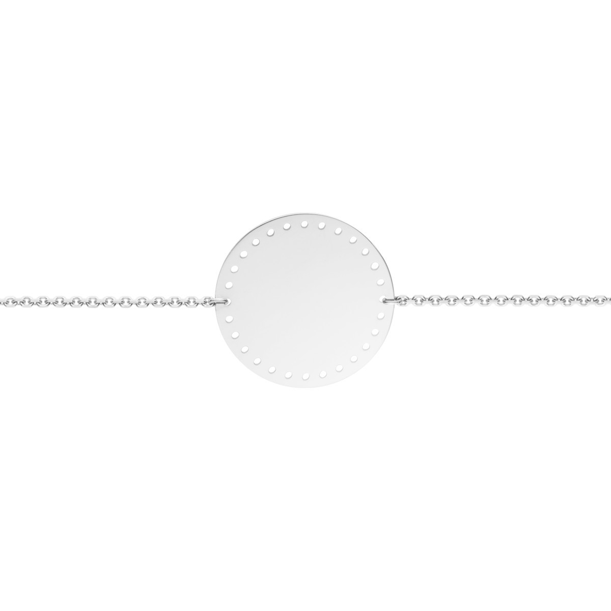 Bracelet Lepage Colette Cotillon en or blanc