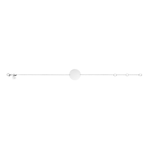 Bracelet Lepage Colette Cotillon en or blanc