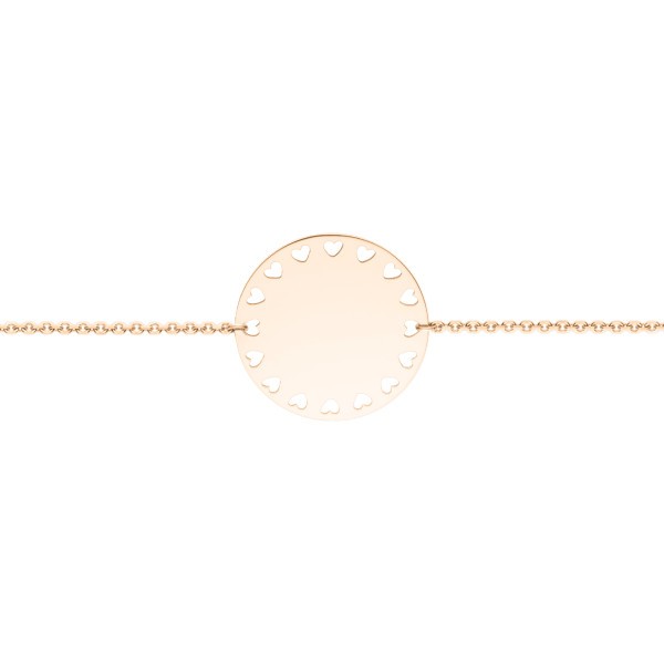 Bracelet Lepage Colette Amour en or rose