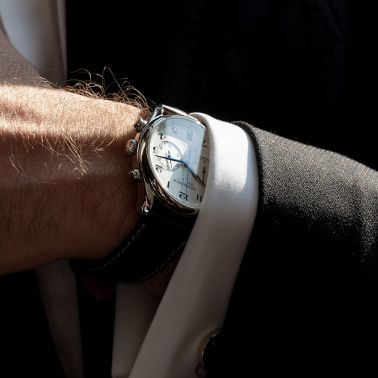 Montre Longines Master Collection chronographe automatique cadran blanc 40 mm L2.629.4.78.3