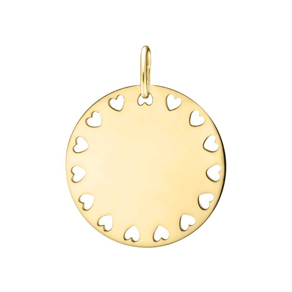Médaille Lepage Colette Amour en or jaune