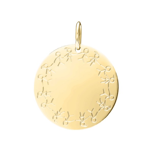 Médaille Lepage Colette Farandole en or jaune