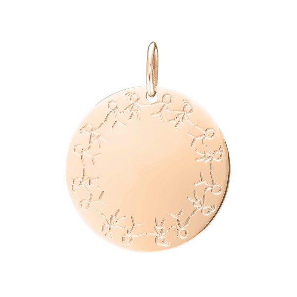 Médaille Lepage Colette Farandole en or rose