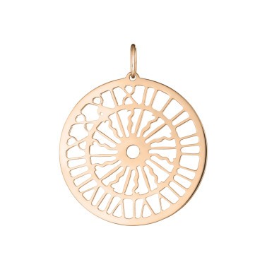 Médaille Lepage Colette Gros Horloge en or rose