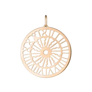 Médaille Lepage Colette Gros Horloge en or rose