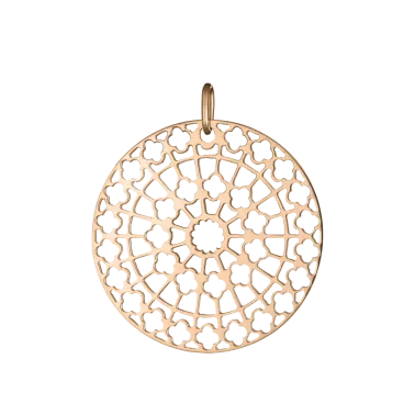 Médaille Lepage Colette Notre-Dame en or rose