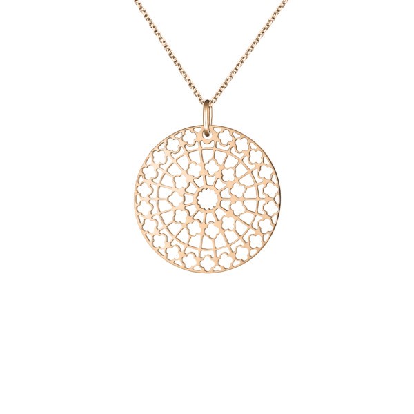 Médaille Lepage Colette Notre-Dame en or rose