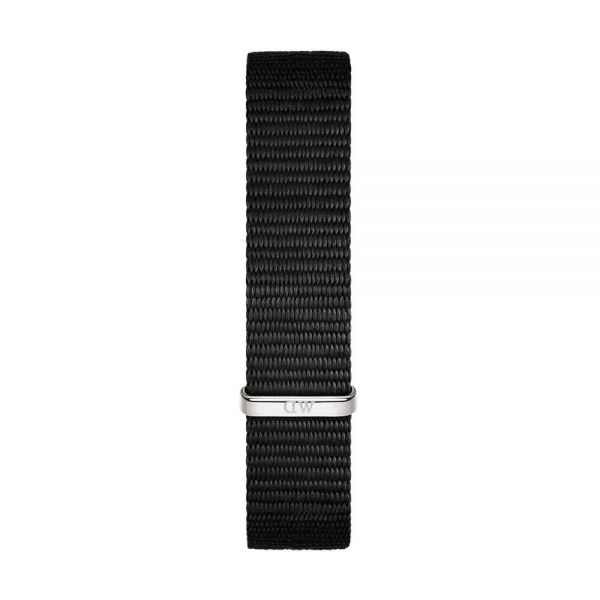 Bracelet de montre Daniel Wellington Petite Cornwall NATO noir 12 mm