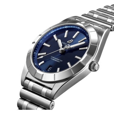 Watch Breitling Chronomat Lady Superquartz night blue dial 32 mm