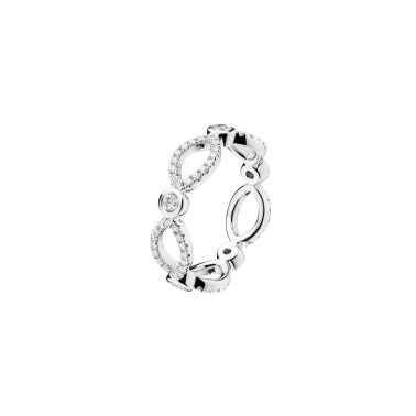 Bague Antonellis en or blanc et diamants