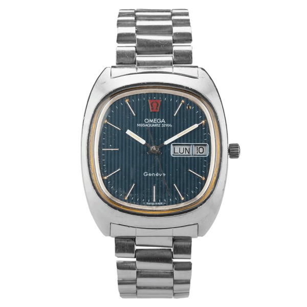 Omega Genève Megaquartz watch 38 mm 1974 Ref. ST196.0038