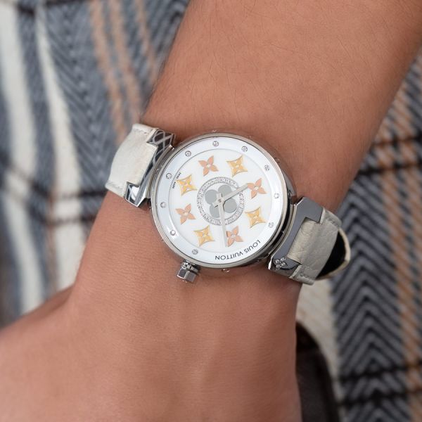 vuitton tambour chronograph watch