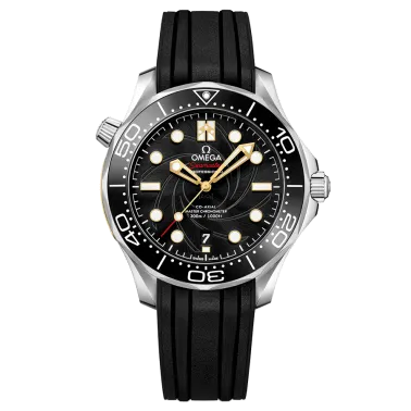 Montre Omega Seamaster Diver 300m Co-Axial Master Chronometer James Bond Edition Limitée 42 mm Full Set 2019