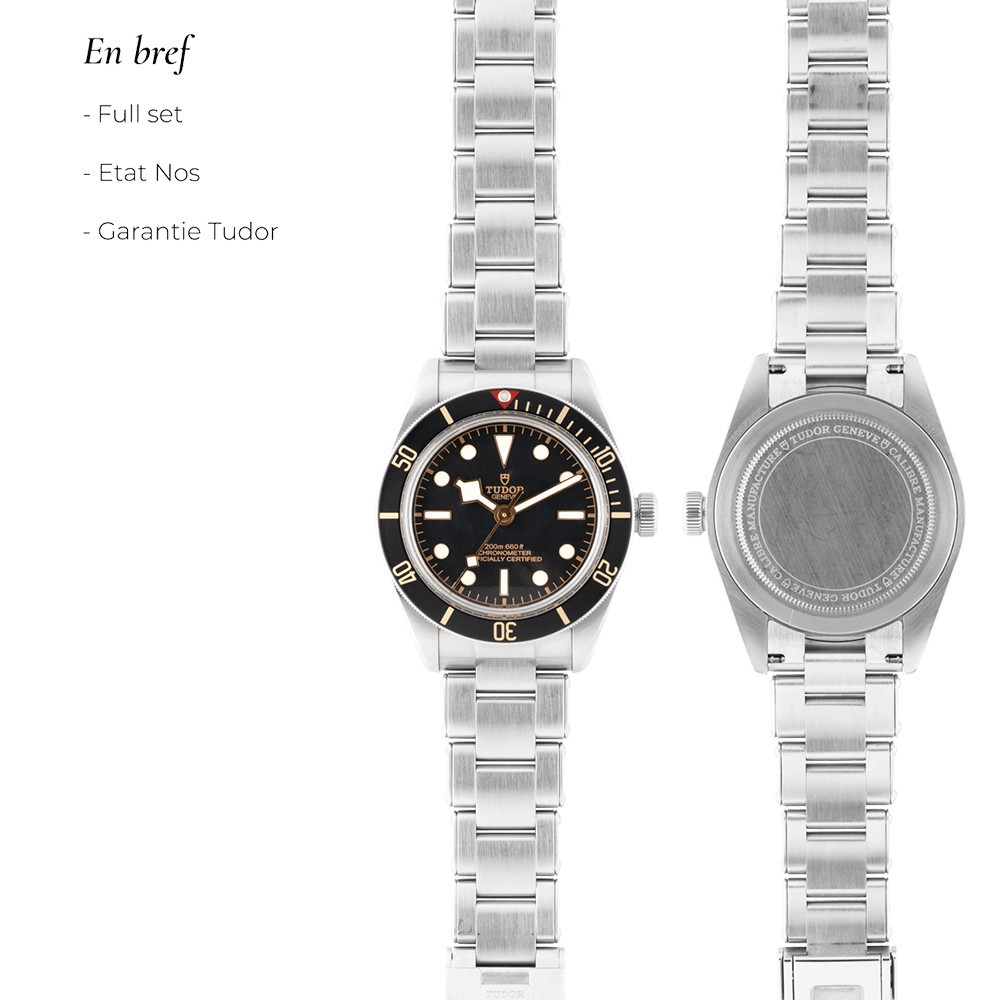 Tudor Black Bay Automatic Watch 40 mm Full Set 2019 79030N