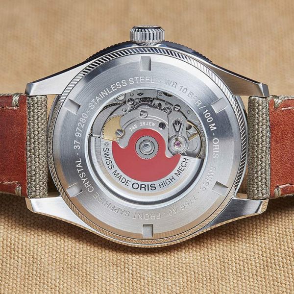 Oris Aviation Big Crown Propilot Timer GMT watch automatic black dial 44 mm