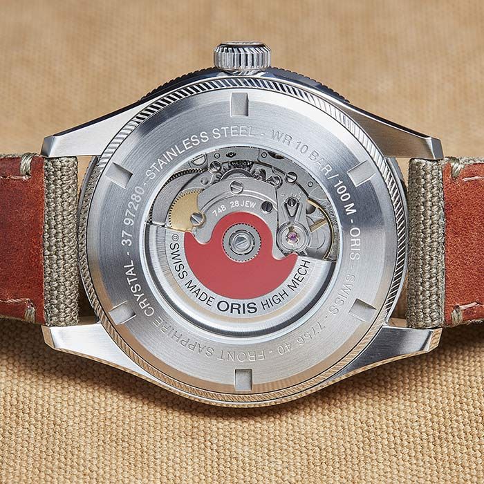 Montre Oris Aviation Big Crown Propilot Timer GMT automatique cadran noir 44 mm