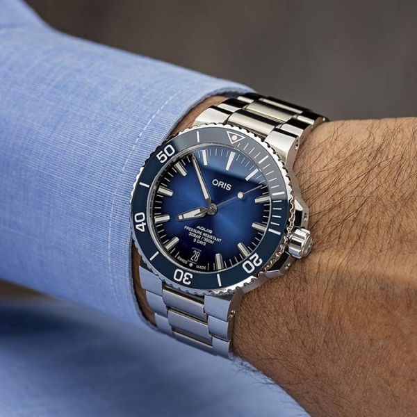 IN PICS: Oris Adds Steel Bracelet To Divers Sixty Five