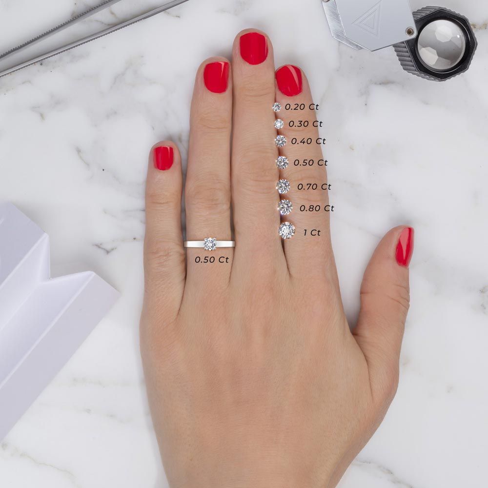 Lepage Audacieuse engagement ring in rose gold and diamond