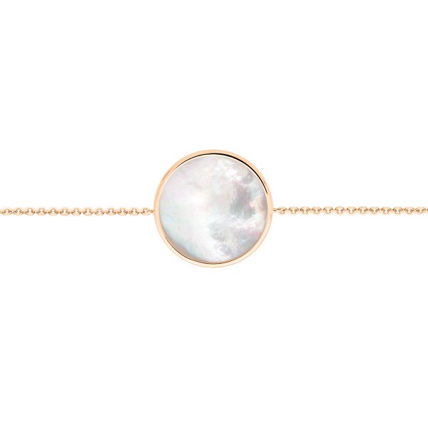 Bracelet Lepage Colette Lune en or rose