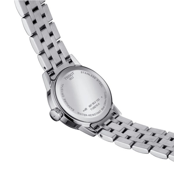 Tissot T-Classic Dream Lady quartz watch white dial steel bracelet 28 mm
