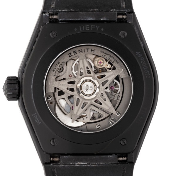 Montre Zenith Defy Classic Black Ceramic 41 mm 2020 Full Set 49.9000.670/77.R782