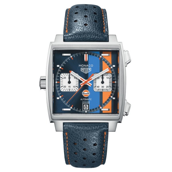 TAG Heuer Monaco Calibre 11 Special Edition Gulf 39 mm Watch