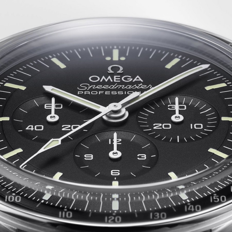 Omega Speedmaster Moonwatch Professional Chronograph Co-Axial Master Chronometer sapphire crystal steel strap 42 mm 310.30.42.50