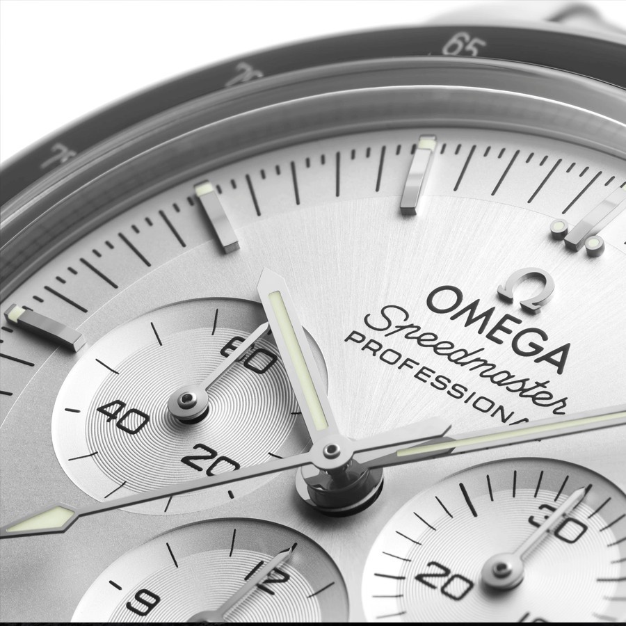 Omega Speedmaster Moonwatch Professional Chronograph Co-Axial Master Chronometer Canopus gold leather strap 42 mm 310.63.42.50.0