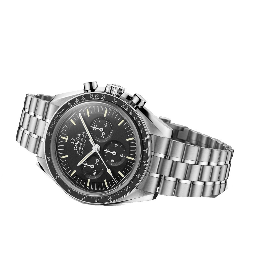 Omega Speedmaster Moonwatch Professional Chronograph Co-Axial Master Chronometer sapphire crystal steel strap 42 mm 310.30.42.50