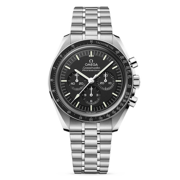 Omega Speedmaster Moonwatch Professional Chronograph Co-Axial Master Chronometer sapphire crystal steel strap 42 mm 310.30.42.50