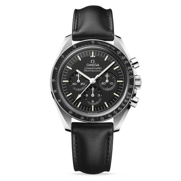 Omega Speedmaster Moonwatch Professional Chronograph Co-Axial Master Chronometer sapphire crystal leather strap 42 mm 310.32.42.