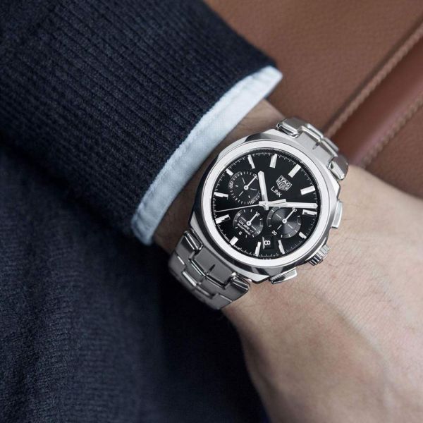 TAG Heuer Link chronographe 41 mm Watch CBC2110.BA0603 Lepage